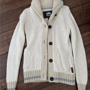 Roots Women’s Cream Cardigan Sweater